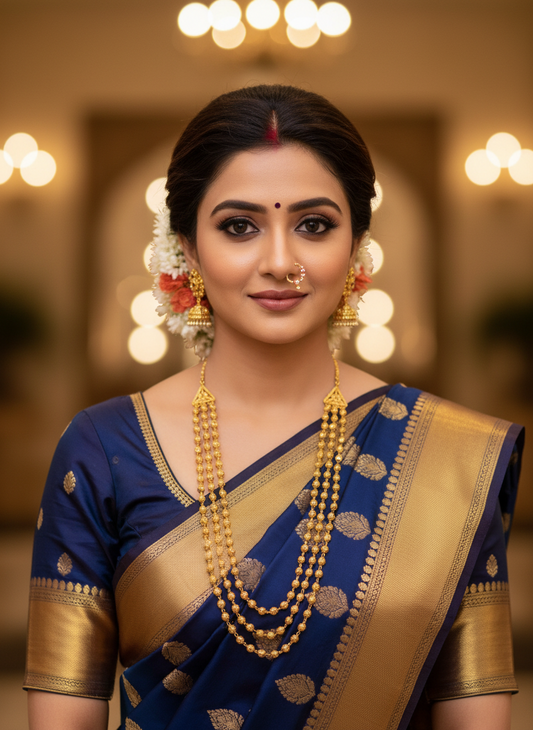 मोहनमाळ (तीन पदरी)- Mohanmaal - 3-Layered