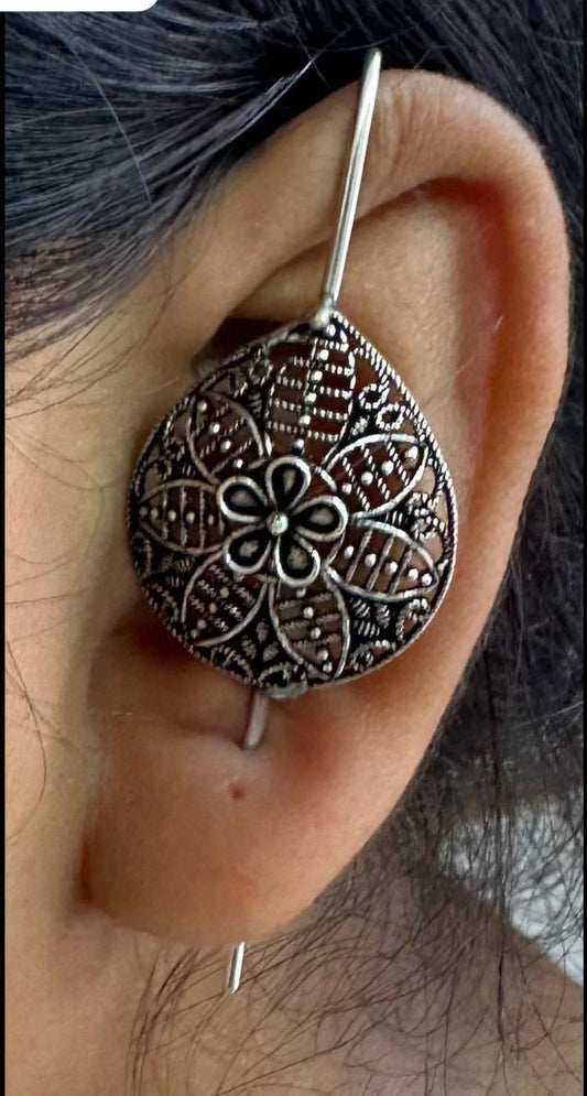 चापाची बुगडी - Drop Clip-on Bugadi