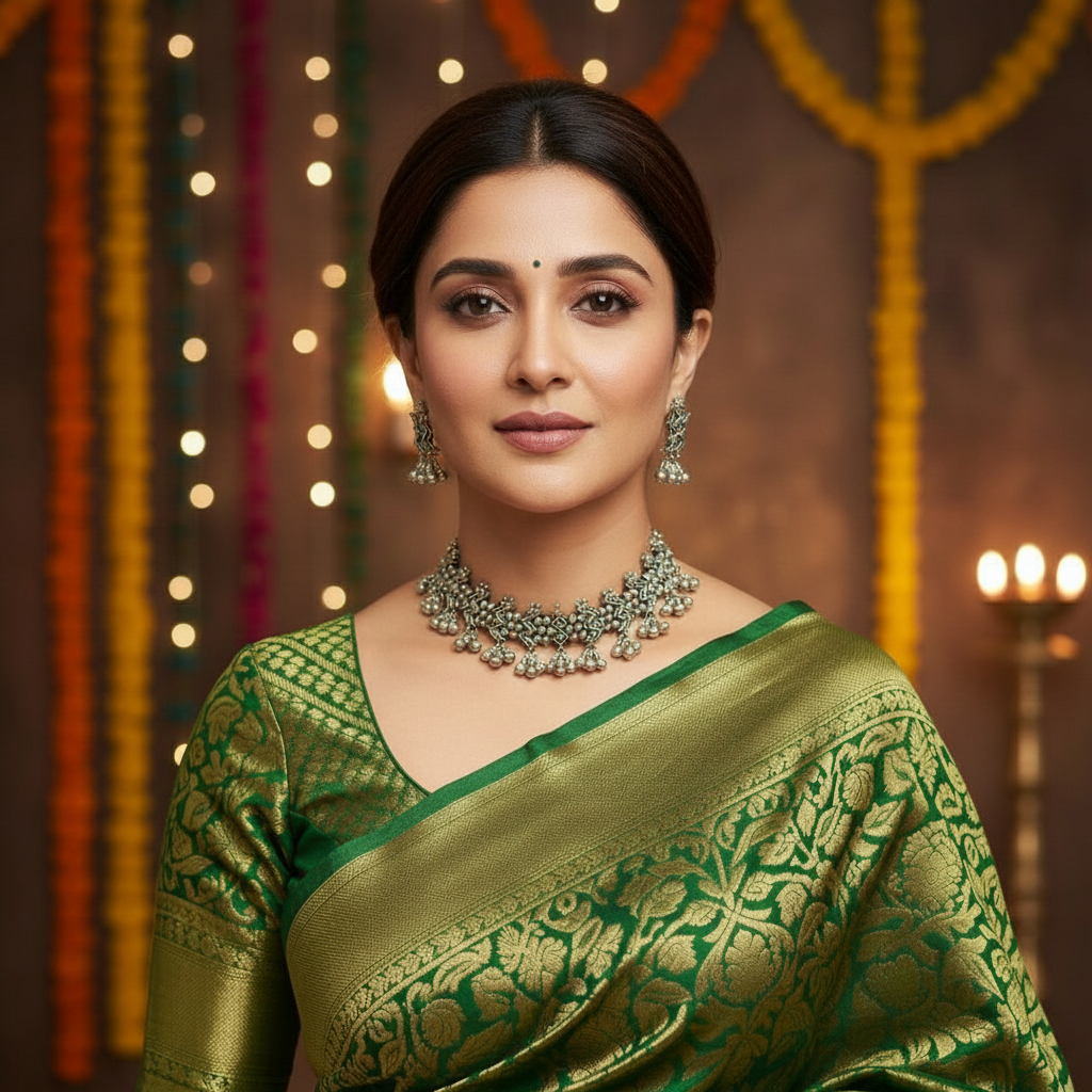 तारामंडल + कानातले - Taramandal with Earings