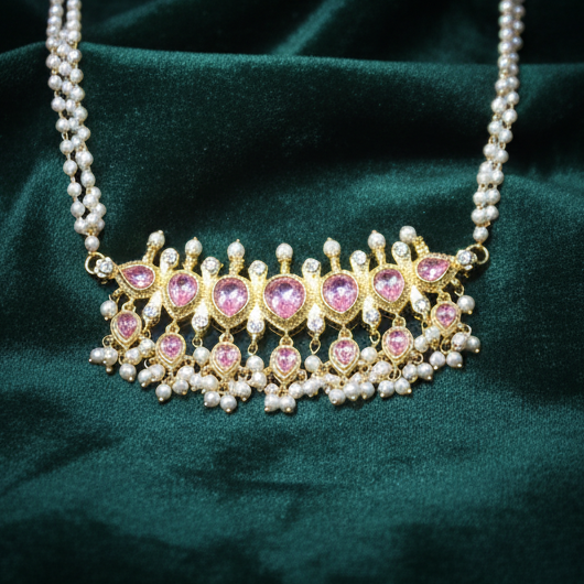 गुलाबी तन्मणी - Gulabi Tanmani (7 Stones)