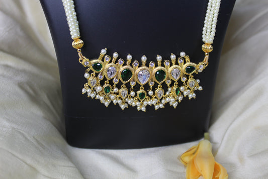 पाचू व श्वेतरत्न तन्मणी - Pachu- Shwetratna Tanmani (7 Stones)