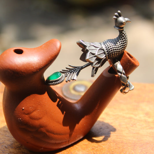 मोराची अंगठी - Finger Ring (Peacock)