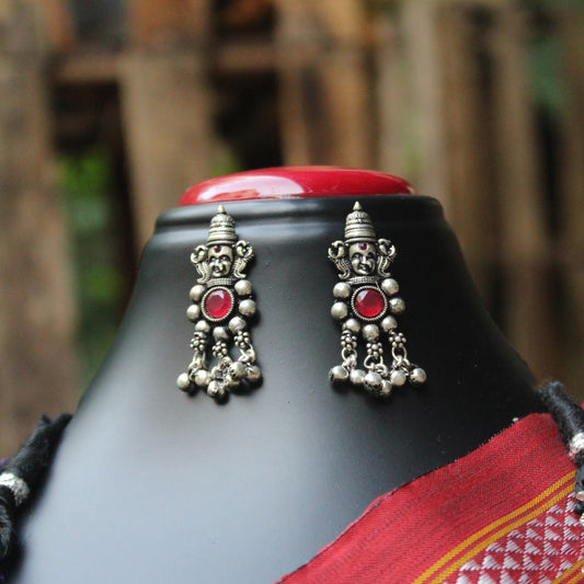 देवी वज्रटीक + कानातले - Devi Vajrateek + Earrings