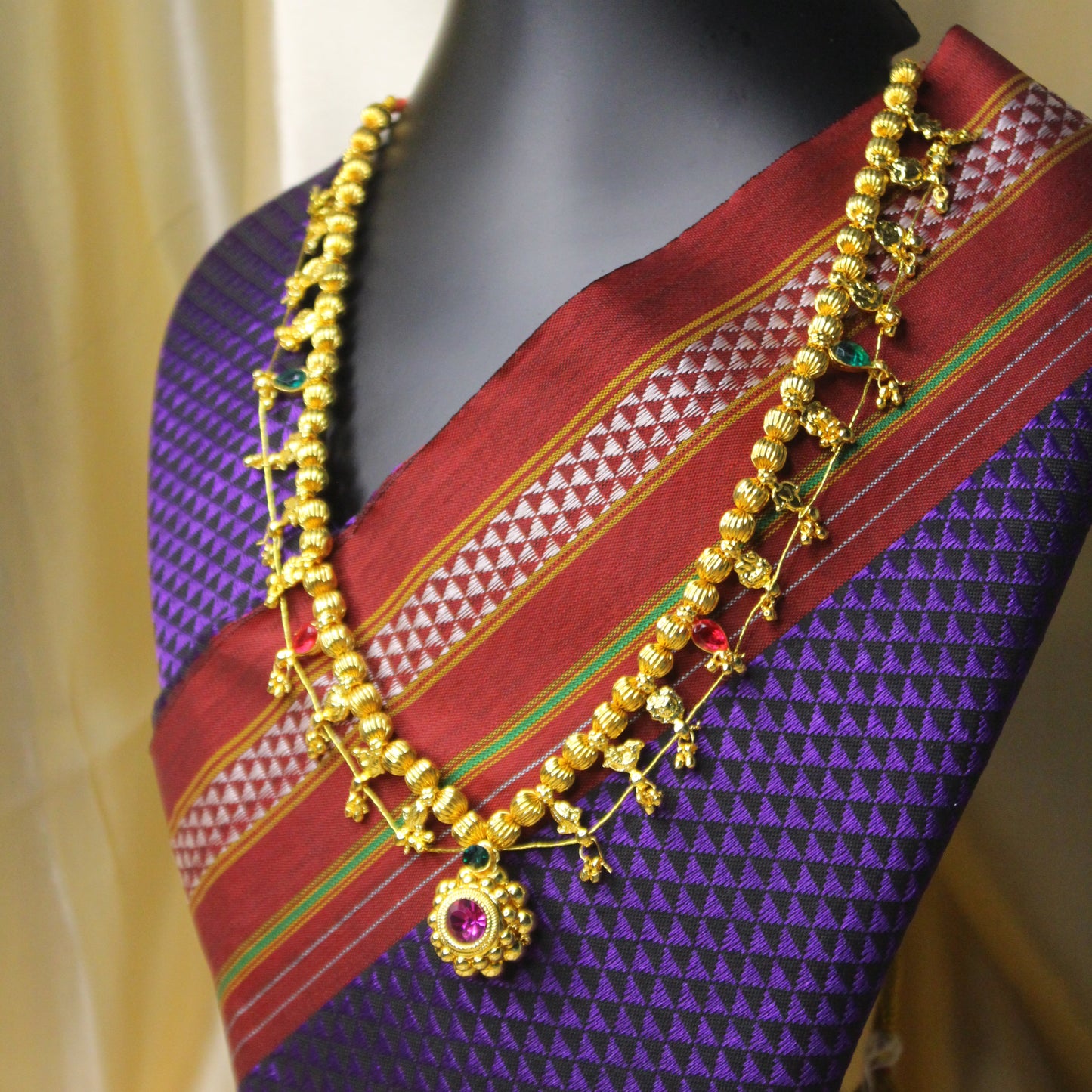 कोल्हापुरी साज -(Ekta Kolhapuri Saaj (12 Paan))