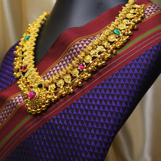 कोल्हापुरी साज -(Ekta Kolhapuri Saaj (16 Paan))