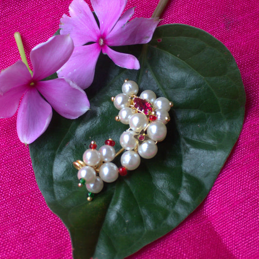 मोत्याची ब्राम्हणी नथ ( Motyachi Brahmani Nath)