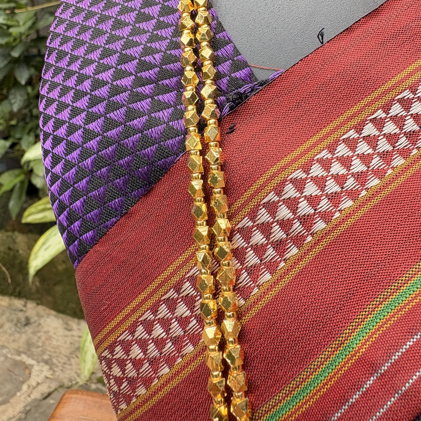 अष्टपैलू कंठी (दोन पदरी)- Ashtapailu Kanthi(Double Layered)