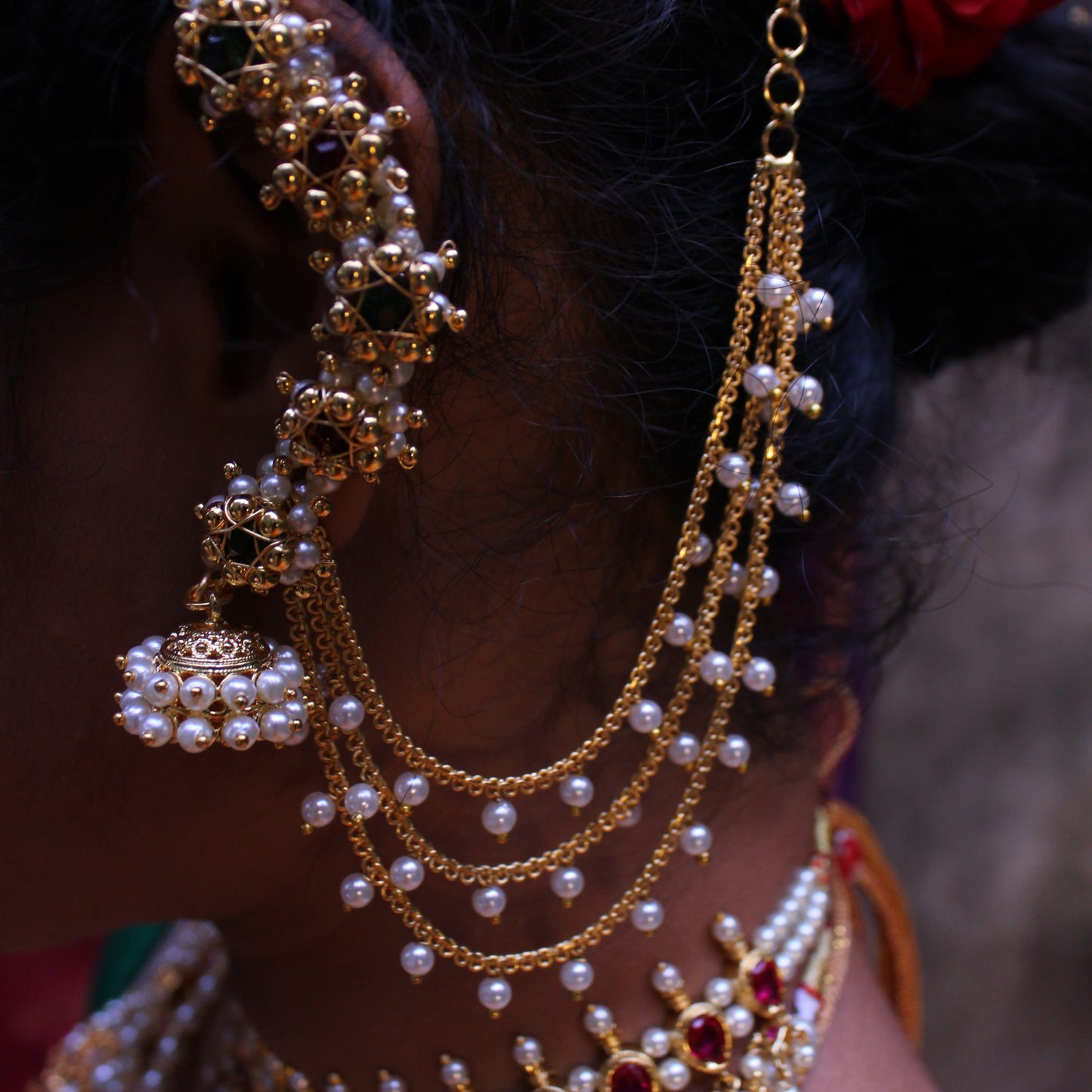 कर्णवेल (तीन पदरी ) - Karnavel (Triple Layered)