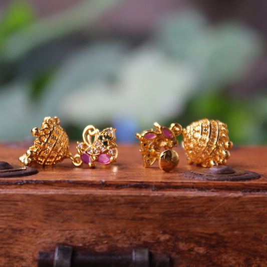 सोनेरी झुमके - Soneri Zumke(Small)
