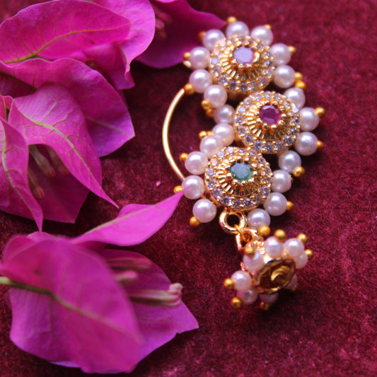 कारवारी नथ ( Moti Karwari Nath)