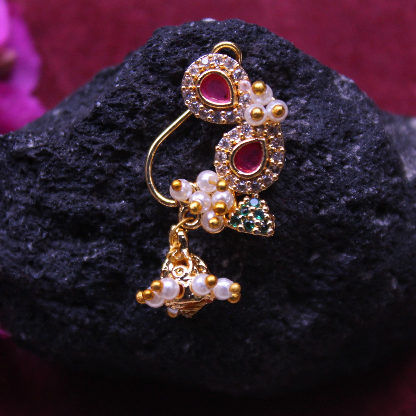 कारवारी नथ ( Ruby Karwari Nath)