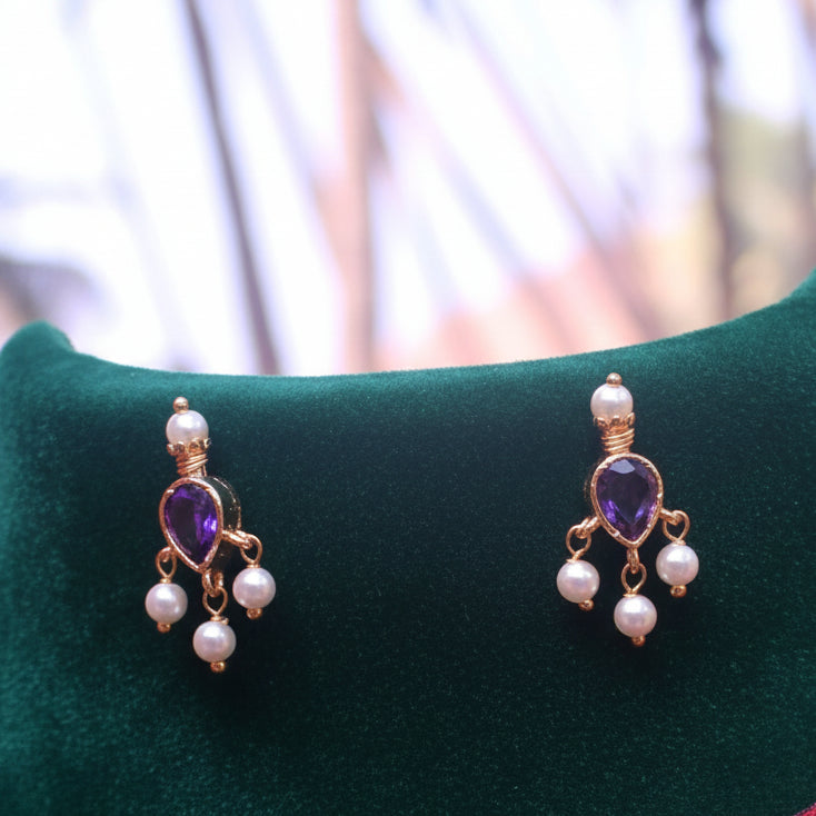 तन्मणी मंगळसूत्र - Tanmani Mangalsutra (Purple)