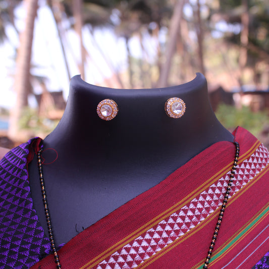 मंगळसूत्र - Polki Flower Mangalsutra