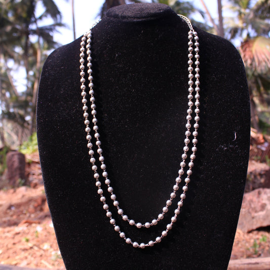 दोन पदरी मोहनमाळ - Mohanmaal -2 Layered