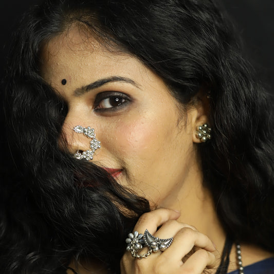 चापाची कुडी नथ ( Clip-on Kudi Nath)