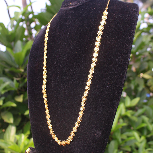 बकुळी हार (एक पदरी)- Bakuli Haar (Single Layered)