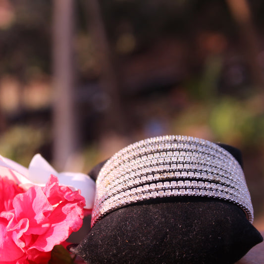 बांगड्या - AD Bangles (Set of 8)