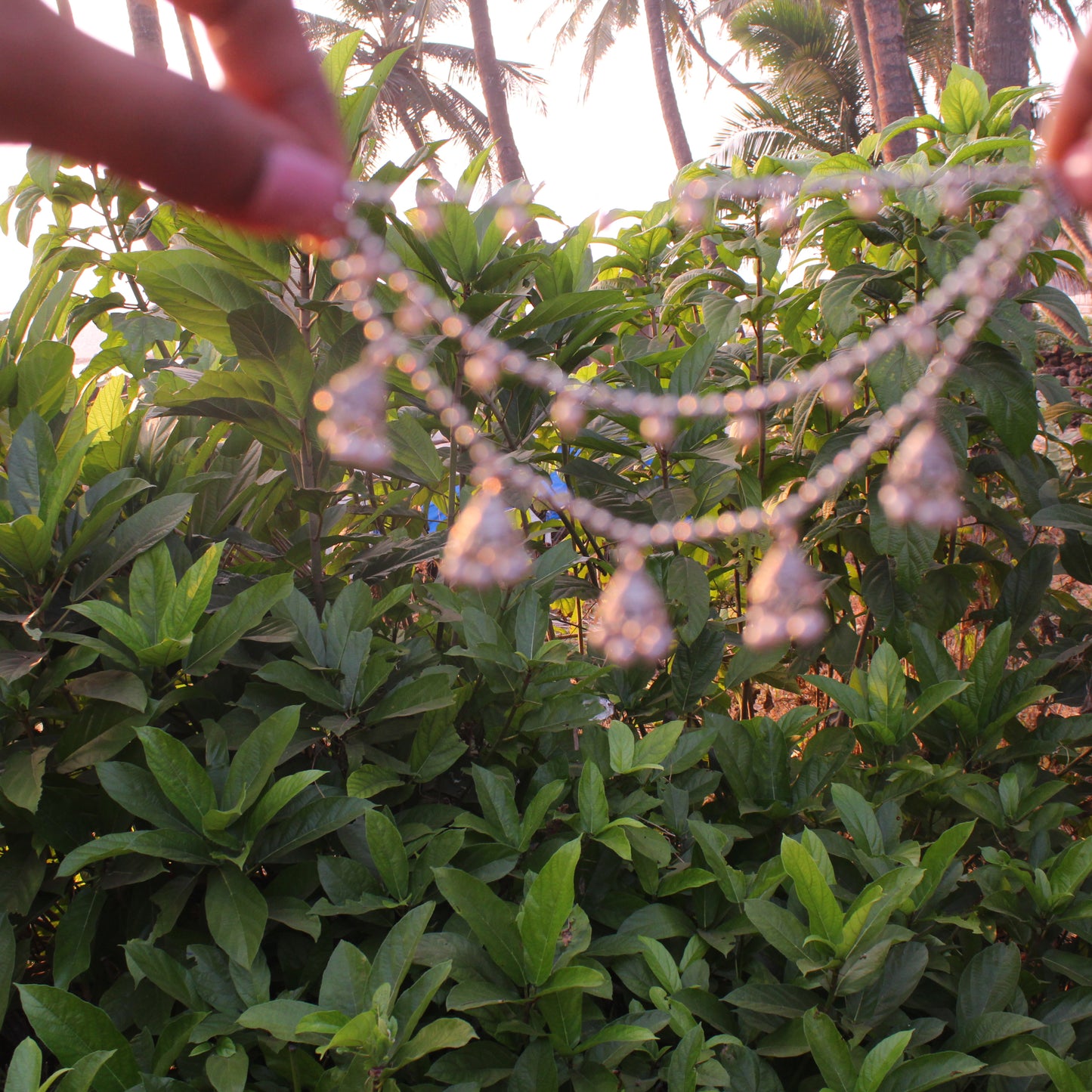 कर्णवेल (तीन पदरी ) - Karnavel (Triple Layered with Zumka)