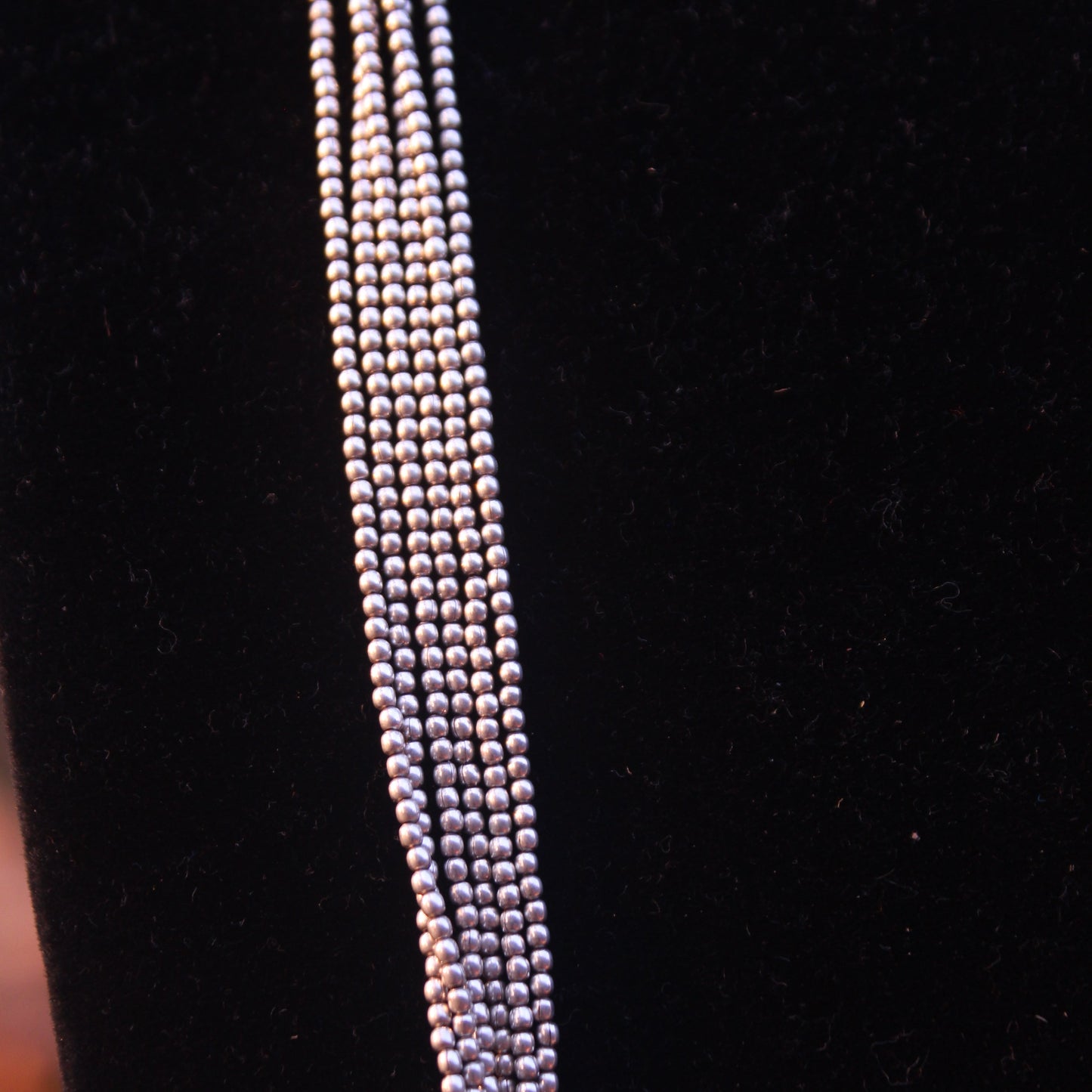 गुलाबी व फिरोजारत्न तन्मणी - Rose-Turquoise Tanmani (7 Stones)