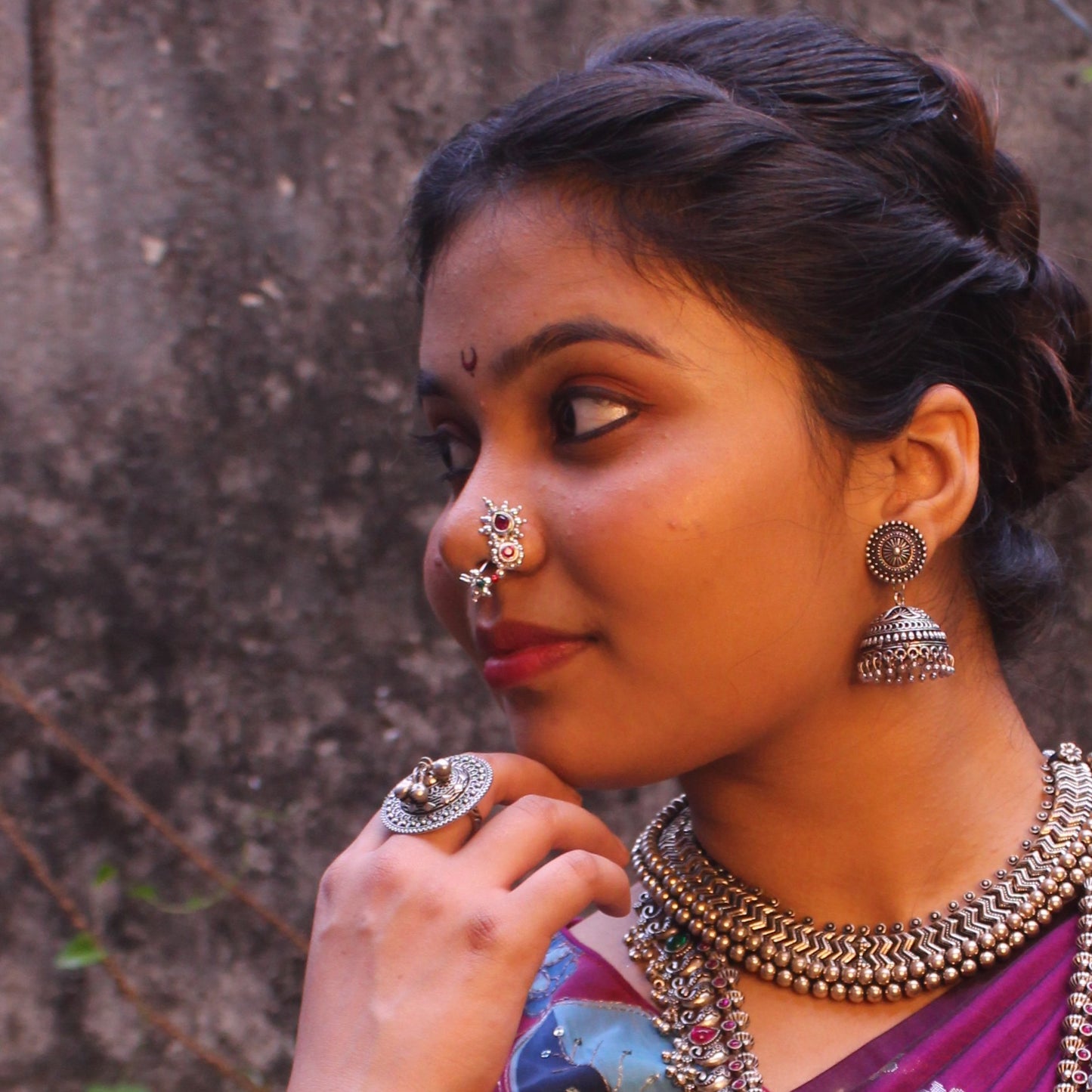 घुंगरू चक्र अंगठी - Finger Ring