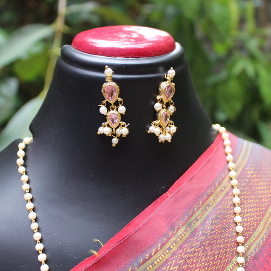 गुलाबी-श्वेतरत्न तन्मणी - Gulabi -Shwetratna Tanmani (3 Stones)