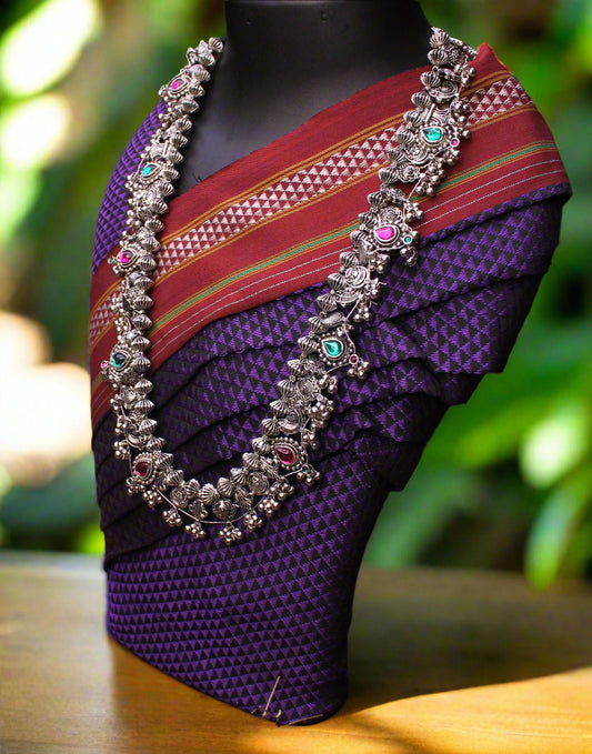 स्वामिनी कोल्हापुरी साज -Swamini Kolhapuri Saaj (20 Inches)