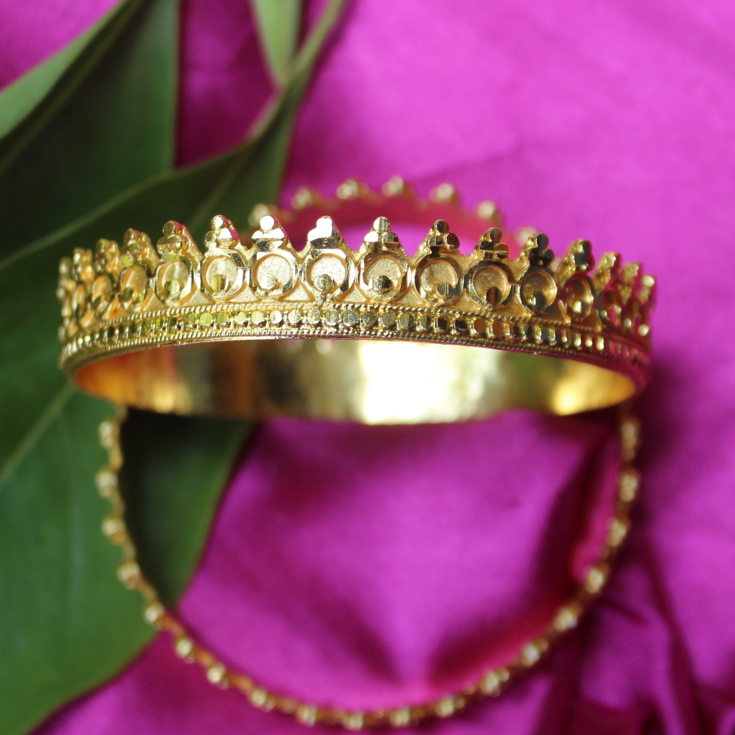 पिछोडी (Pichode - 18K Gold Plating)