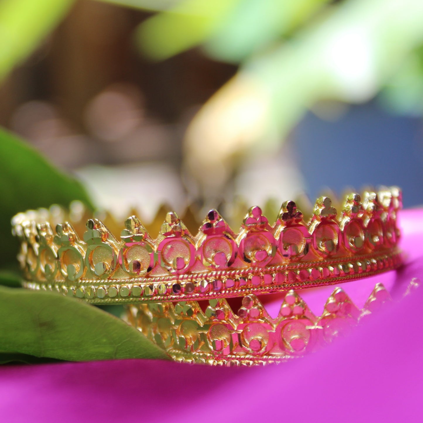 पिछोडी (Pichode - 18K Gold Plating)