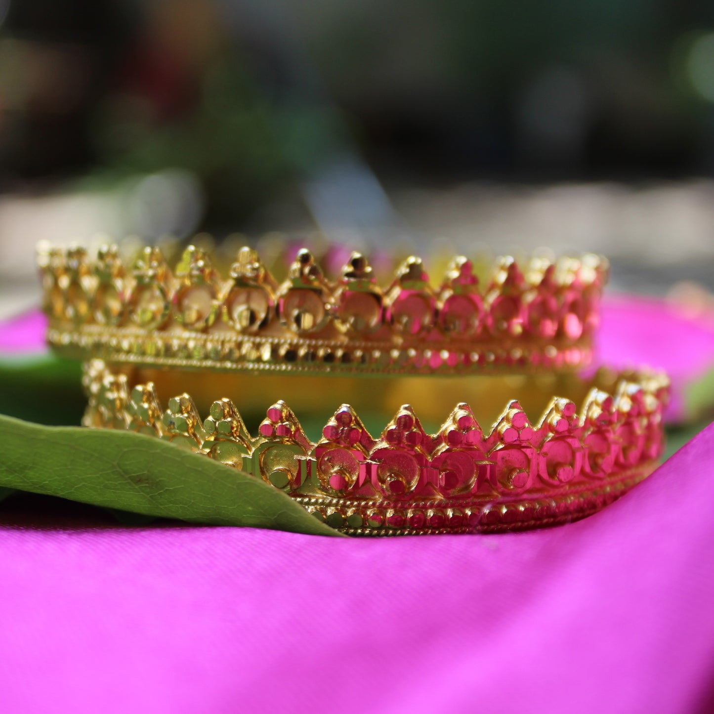 पिछोडी (Pichode - 18K Gold Plating)