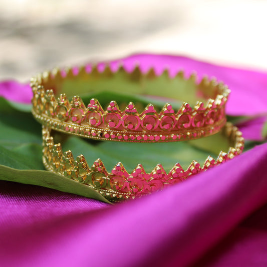 पिछोडी (Pichode - 18K Gold Plating)