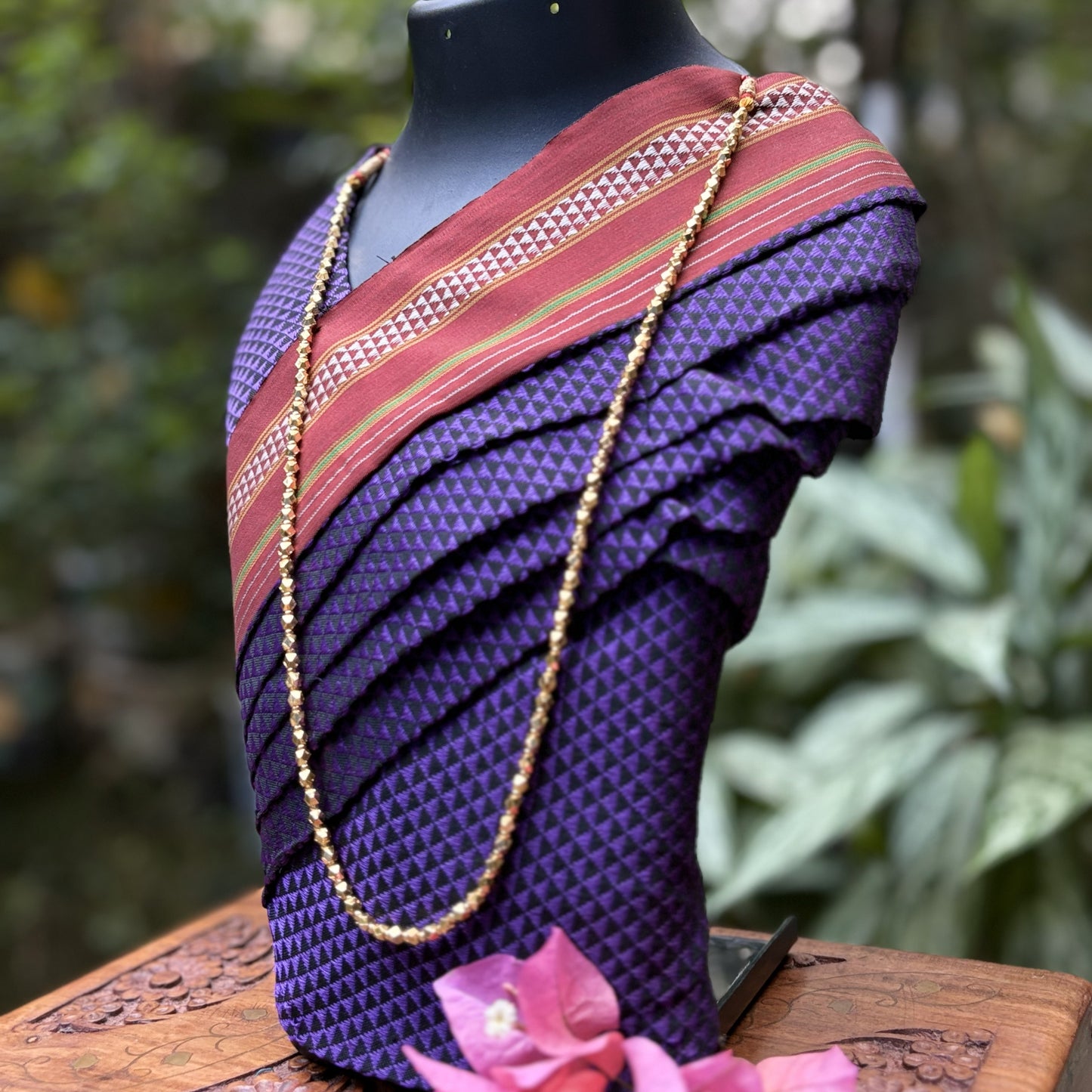 अष्टपैलू कंठी (एक पदरी)- Ashtapailu Kanthi(Single Layered)