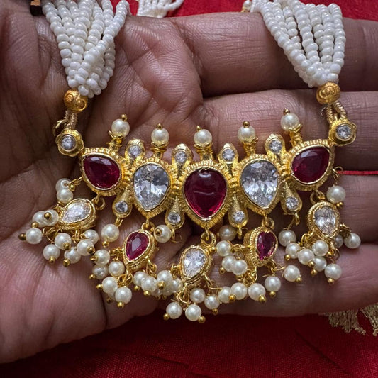 माणिक- श्वेतरत्न तन्मणी - Manik-Shwetratna Tanmani (5 Stones)