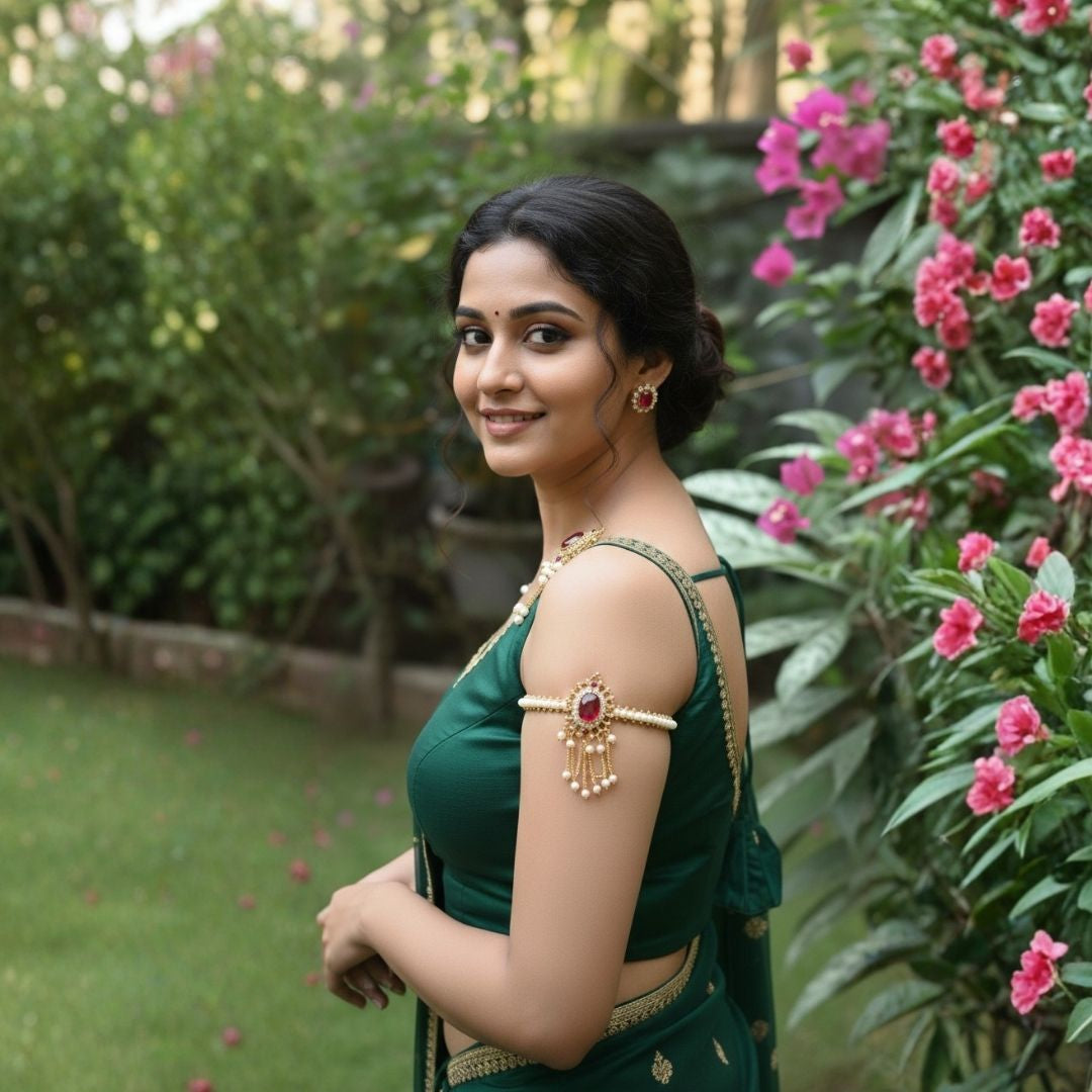 मोती एकदणी बाजूबंद - Moti Ekdani Bajubandh