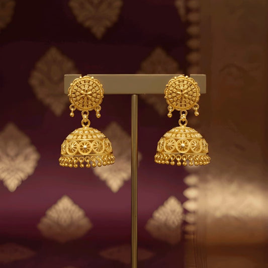 सोनेरी झुमके - Soneri  Zumke (Big Size)