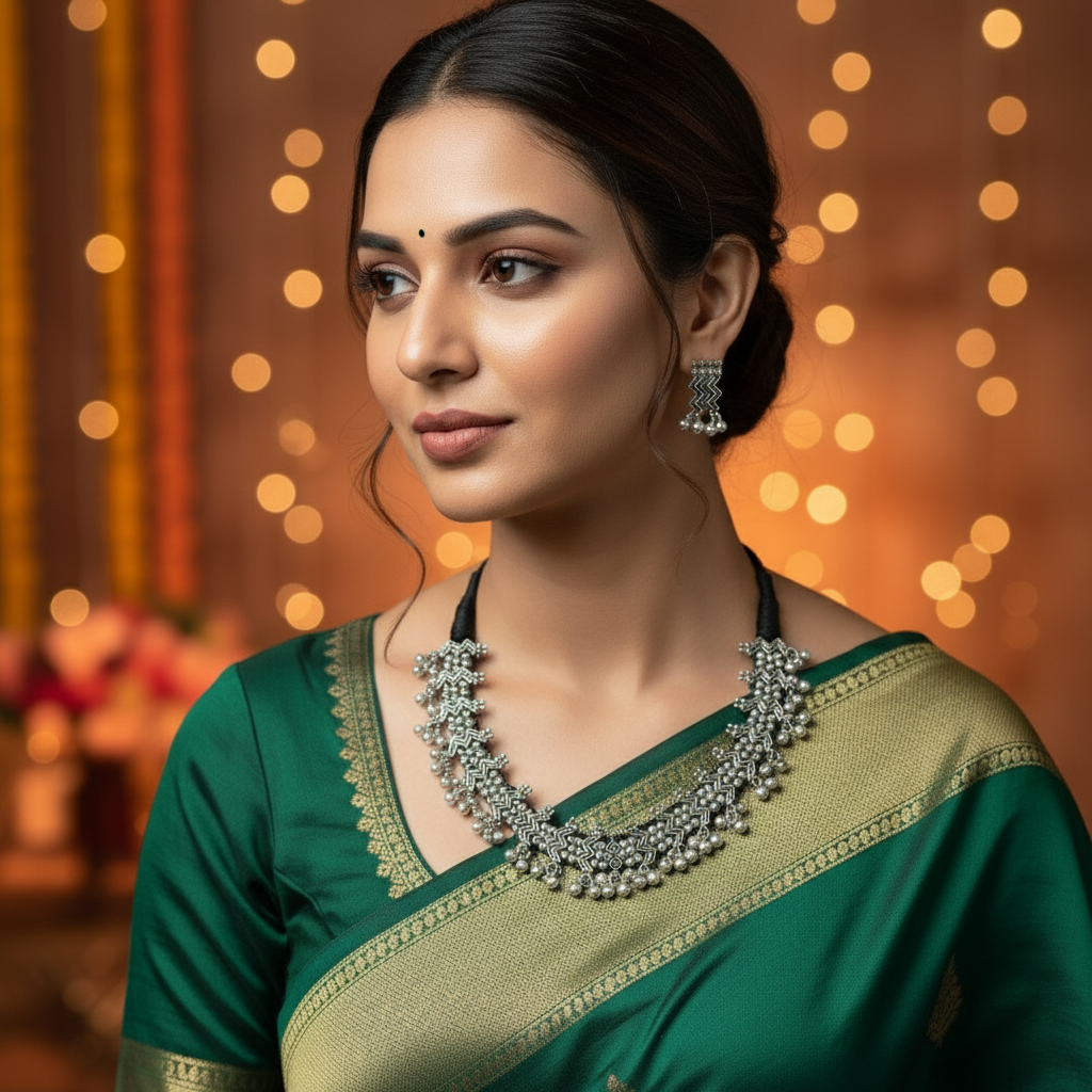 तारामंडल + कानातले - Taramandal with Earings