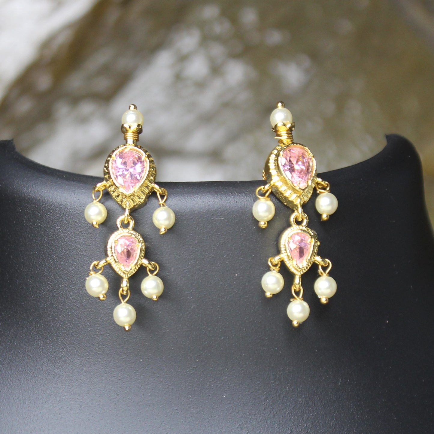 तन्मणी  - Tanmani with Hydromani Chain (7 Stones)