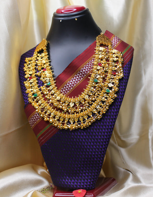 कोल्हापुरी साज -(Swamini Kolhapuri Saaj (18 Inches))