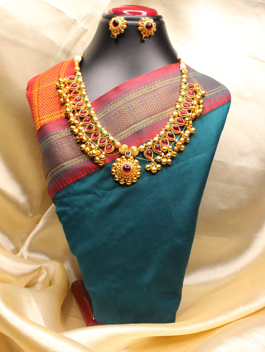 कोल्हापुरी साज -(Ekta Kolhapuri Saaj (14 inches))