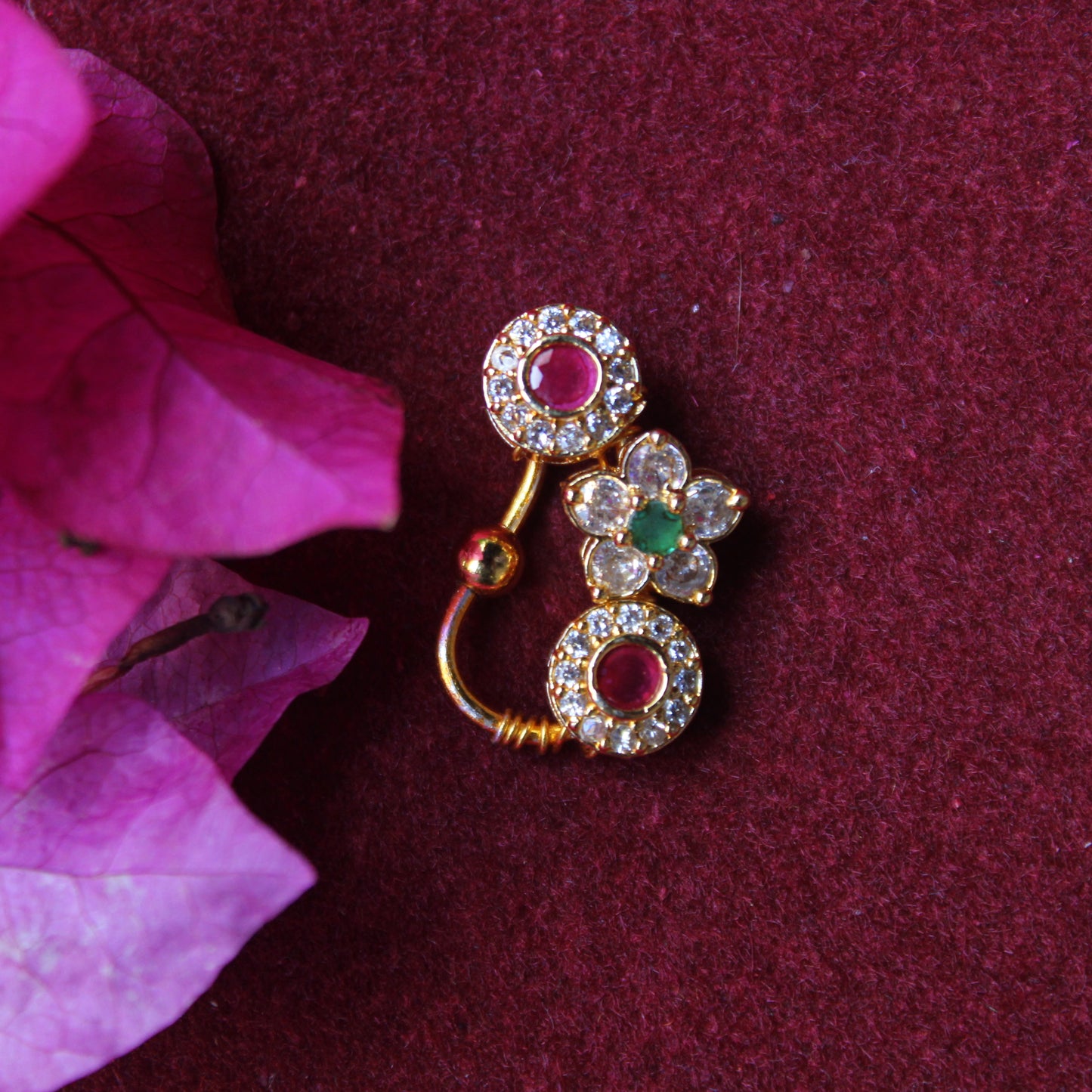 कारवारी नथ ( Ruby Karwari Nath)