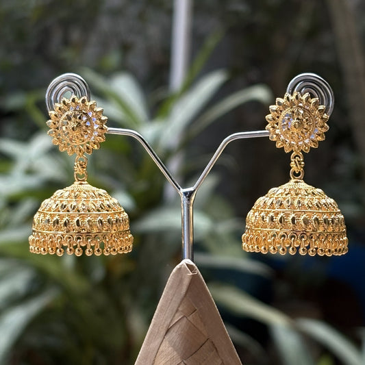 सोनेरी झुमके - Soneri  Zumke (Big Size)