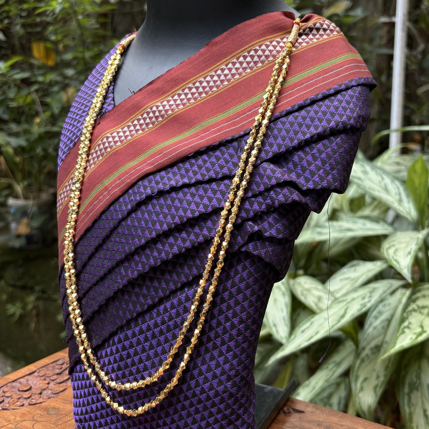 अष्टपैलू कंठी (दोन पदरी)- Ashtapailu Kanthi(Double Layered)