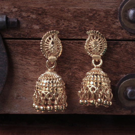 सोनेरी झुमके - Soneri  Zumke (Medium Size)