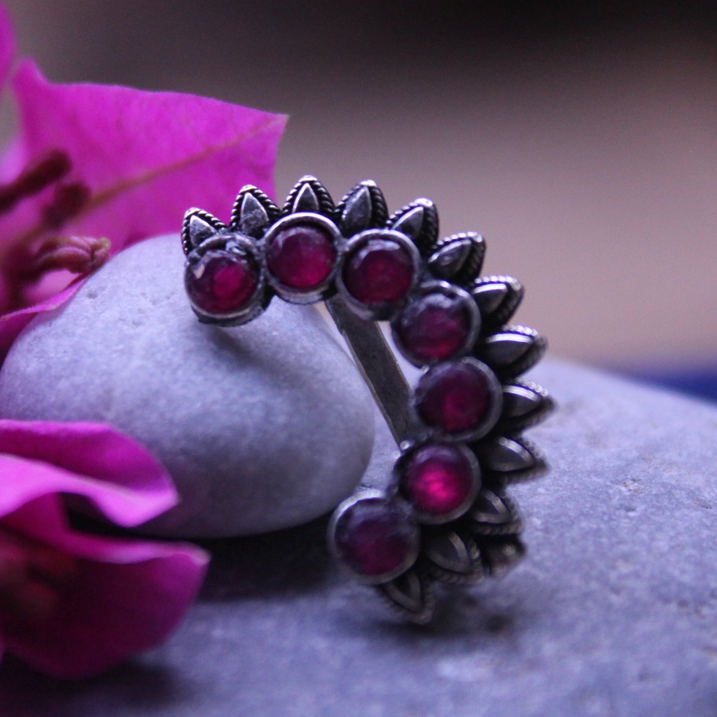 बाणू - Banu Style Nose Pin