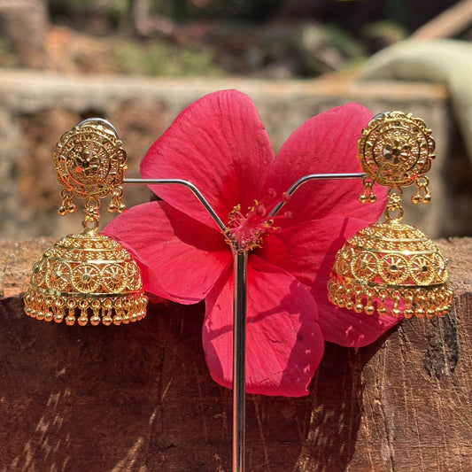 सोनेरी झुमके - Soneri  Zumke (Big Size)