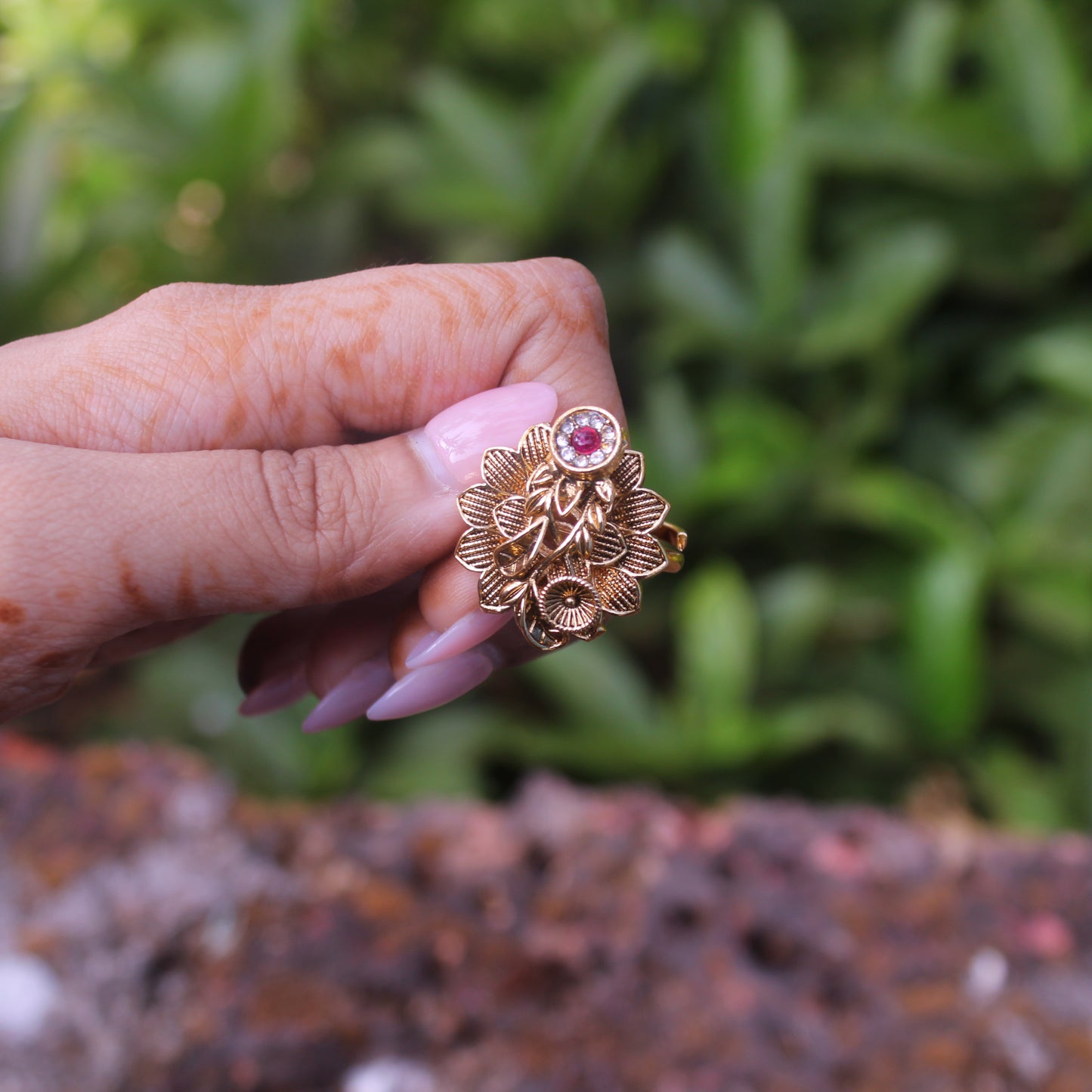 अंगठी -  Rajwadi Finger Ring