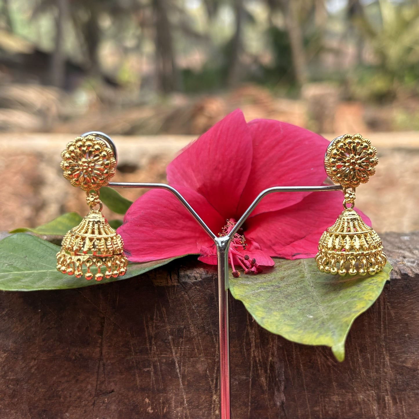 चांद्रिका सोनेरी झुमके- Chandrika Soneri  Zumke