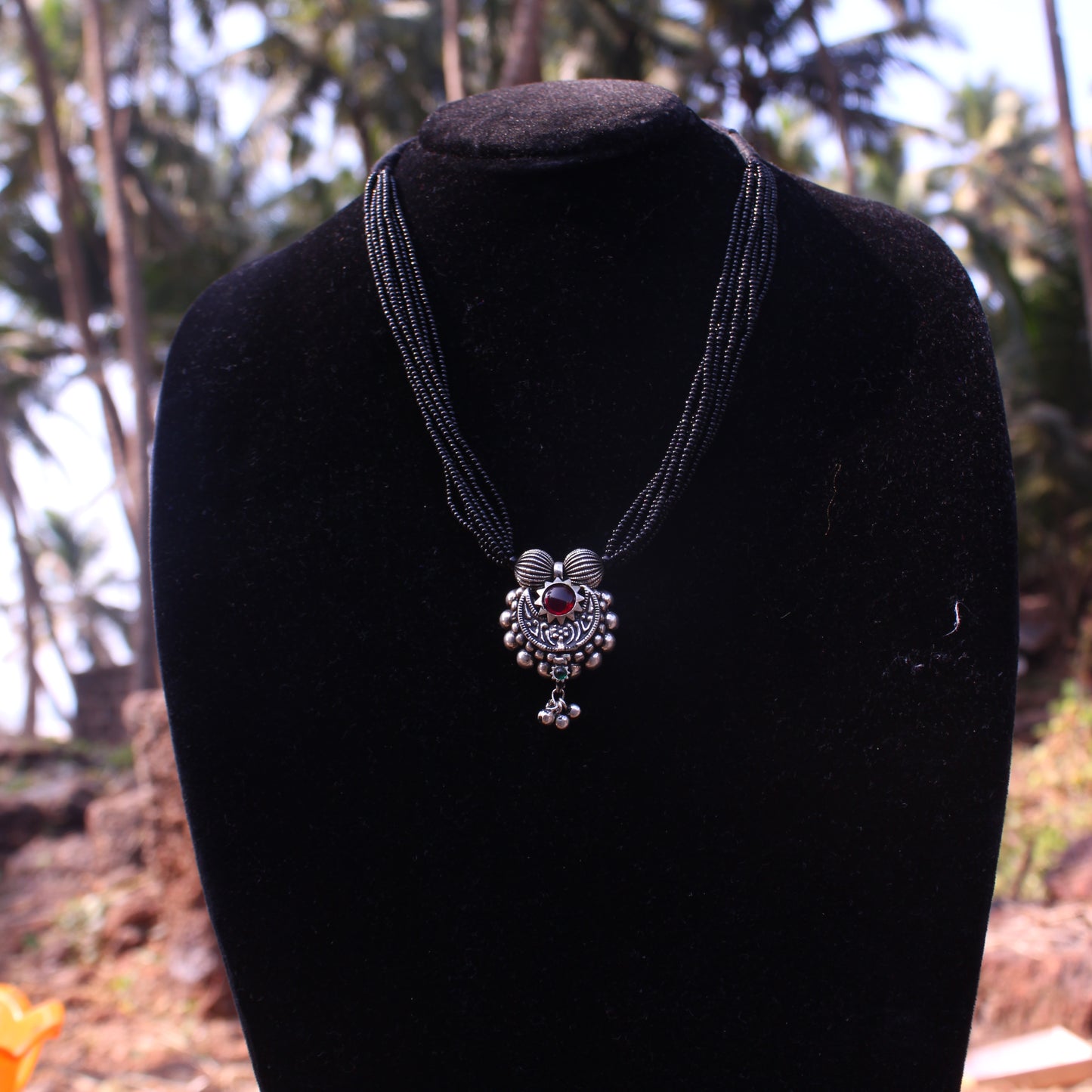 साज घाट मंगळसूत्र  - Saaj Ghat Mangalsutra 12'Inch