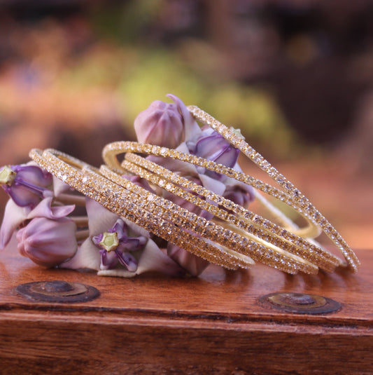 बांगड्या - AD Bangles (Set of 8)