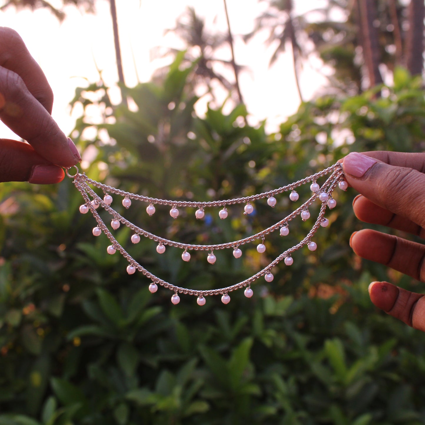 कर्णवेल (तीन पदरी ) - Karnavel (Triple Layered)