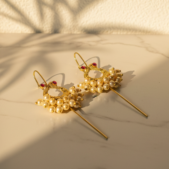 चापाची बुगडी - Morika Clip-on Ear Cuff